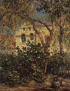 Guy Rose San Gabriel Mission oil